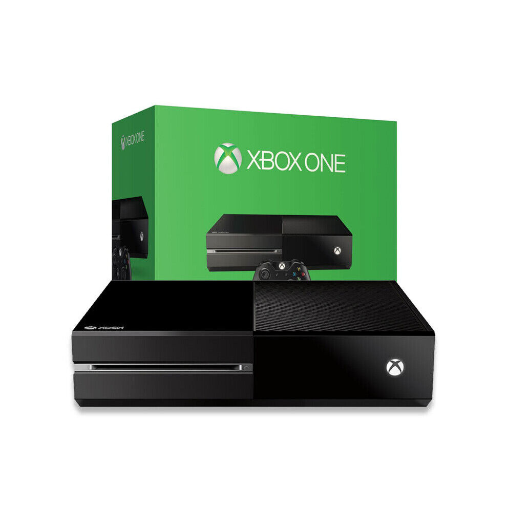 USED (Xbox One Game Console - Black, 500GB) Microsoft Xbox One Refurbished Game Conso