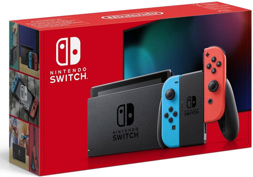 USED Nintendo Switch Console 1.1 - Neon Red/Neon Blue