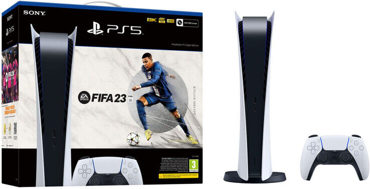 Sony PS5 Digital Edition EA Sports FIFA 23 Bundle