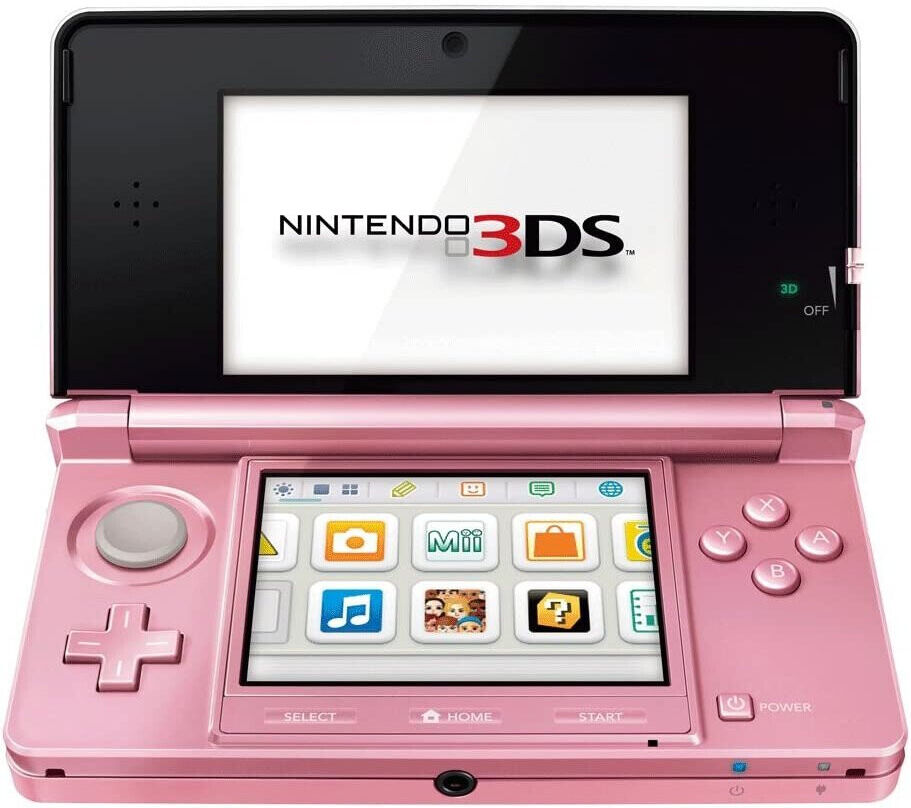 USED Nintendo 3DS Console   Pearl Pink