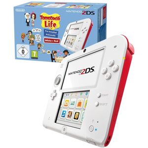 REFURBISHED Nintendo 2DS Console Red and White + Tomodachi Life Game Pre-installed REFURBISHED Nintendo 2DS Console Red and White + Tomodachi Life Game Pre-installed