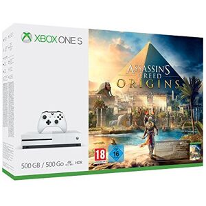 REFURBISHED Xbox One S 500GB Console - Assassin's Creed Origins Bundle (Xbox One) REFURBISHED Xbox One S 500GB Console - Assassin's Creed Origins Bundle (Xbox One)