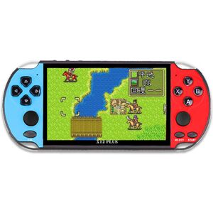 Gemma 7-Inch Handheld Game Console X12 Plus: 10000 Built-In Games, FC/GB/GBA/MD/NES/SF Gemma 7-Inch Handheld Game Console X12 Plus: 10000 Built-In Games, FC/GB/GBA/MD/NES/SF