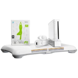 Ninteod REFURBISHED Nintendo Wii Console + Wii Fit Balance Board & Game Ninteod REFURBISHED Nintendo Wii Console + Wii Fit Balance Board & Game