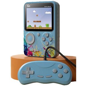 Unbranded (Blue Double) Retro 500 In 1 Mini Arcade Game Console Super Mario Contra Unbranded (Blue Double) Retro 500 In 1 Mini Arcade Game Console Super Mario Contra