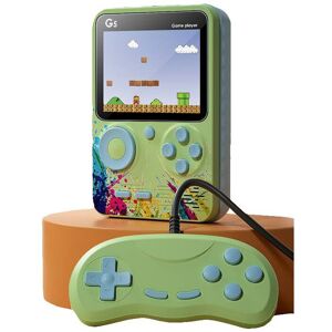 Unbranded (Green Double) Retro 500 In 1 Mini Arcade Game Console Super Mario Contra Unbranded (Green Double) Retro 500 In 1 Mini Arcade Game Console Super Mario Contra