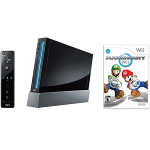 Nintendo REFURBISHED Refurbished Wii Console with Mario Kart Wii Bundle - Black Nintendo REFURBISHED Refurbished Wii Console with Mario Kart Wii Bundle - Black
