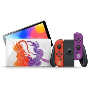 REFURBISHED Nintendo Switch OLED 64GB - Pokemon Scarlet and Violet REFURBISHED Nintendo Switch OLED 64GB - Pokemon Scarlet and Violet
