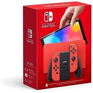 REFURBISHED Nintendo Switch OLED Console (64GB, Mario Red Edition) REFURBISHED Nintendo Switch OLED Console (64GB, Mario Red Edition)