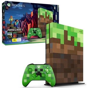 Microsoft REFURBISHED Xbox One S Minecraft Limited Edition Console Microsoft REFURBISHED Xbox One S Minecraft Limited Edition Console
