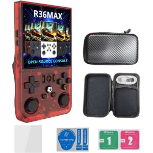 Unbranded (R36MAX 4-inch 128G red) R36MAX open source handheld console 4.0-inch large scre Unbranded (R36MAX 4-inch 128G red) R36MAX open source handheld console 4.0-inch large scre