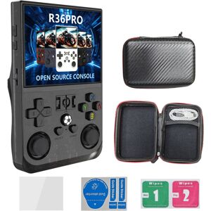 Unbranded (R36PRO 3.5-inch black without card) R36MAX open source handheld console 4.0-inc Unbranded (R36PRO 3.5-inch black without card) R36MAX open source handheld console 4.0-inc