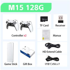 Unbranded (M15 128G large package) Cross-border game console M15 TV retro arcade home game Unbranded (M15 128G large package) Cross-border game console M15 TV retro arcade home game