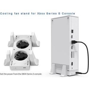Werleo Vertical Cooling Fans Stand for Xbox Series S Console Smart Xbox Series S Cooler Werleo Vertical Cooling Fans Stand for Xbox Series S Console Smart Xbox Series S Cooler