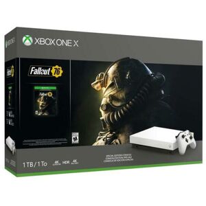 REFURBISHED Microsoft Xbox One X Fallout 76 White Special Edition 1TB Console REFURBISHED Microsoft Xbox One X Fallout 76 White Special Edition 1TB Console