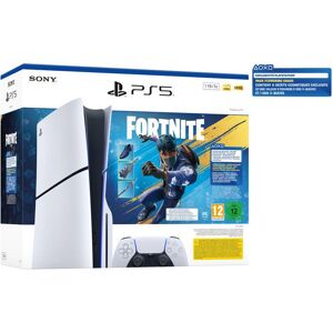 Sony PS5 Console 1TB Standard Slim White + Fortnite Flowering Chaos Sony PS5 Console 1TB Standard Slim White + Fortnite Flowering Chaos