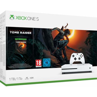 REFURBISHED Xbox One S + Shadow of Tomb Raider (1TB) REFURBISHED Xbox One S + Shadow of Tomb Raider (1TB)
