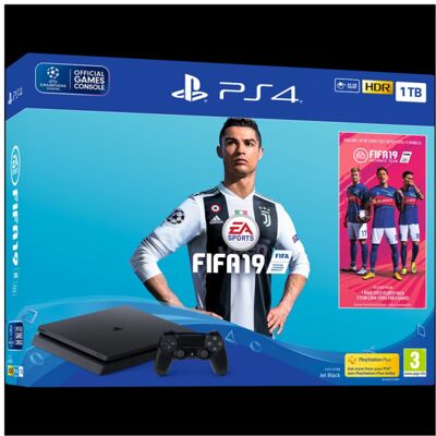 Playstation REFURBISHED PS4 Console 1TB + FIFA 19 Playstation REFURBISHED PS4 Console 1TB + FIFA 19