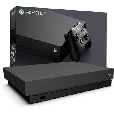 REFURBISHED Microsoft Xbox One X 1TB Game Console - Black REFURBISHED Microsoft Xbox One X 1TB Game Console - Black