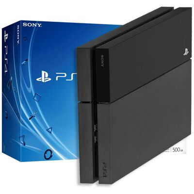 REFURBISHED Sony PlayStation 4 PS4 1TB Game Console - Black REFURBISHED Sony PlayStation 4 PS4 1TB Game Console - Black