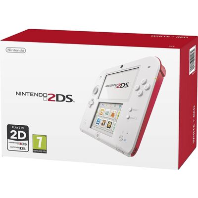 REFURBISHED Nintendo 2DS - Scarlet Red / White REFURBISHED Nintendo 2DS - Scarlet Red / White