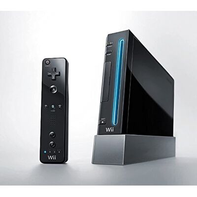 REFURBISHED Refurbished Nintendo Wii Console (Black) - REFURBISHED Refurbished Nintendo Wii Console (Black) -
