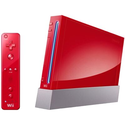 REFURBISHED Refurbished Nintendo Wii Console (Red) REFURBISHED Refurbished Nintendo Wii Console (Red)