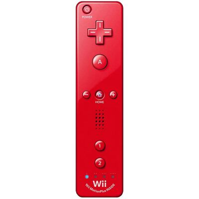 Nintendo REFURBISHED Wii Remote Plus - Red Renewed Nintendo REFURBISHED Wii Remote Plus - Red Renewed