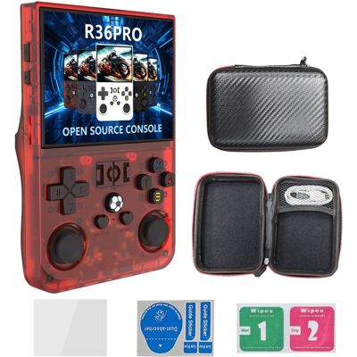 Unbranded (R36PRO 3.5-inch 64G card red) R36MAX open source handheld console 4.0-inch larg Unbranded (R36PRO 3.5-inch 64G card red) R36MAX open source handheld console 4.0-inch larg