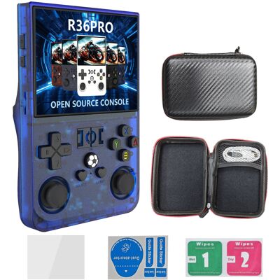Unbranded (R36PRO 3.5-inch blue without card) R36MAX open source handheld console 4.0-inch Unbranded (R36PRO 3.5-inch blue without card) R36MAX open source handheld console 4.0-inch