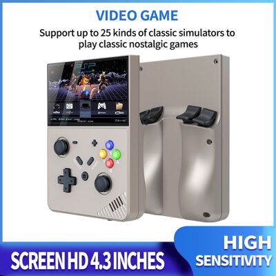 Unbranded (128G black) M18 handheld console R43 PRO game console 3D home 4K high-definitio Unbranded (128G black) M18 handheld console R43 PRO game console 3D home 4K high-definitio
