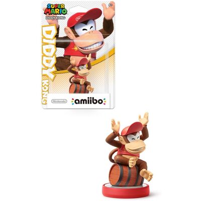 Nintendo Diddy Kong amiibo (SM Series) - Nintendo Wii U Nintendo Diddy Kong amiibo (SM Series) - Nintendo Wii U
