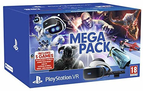 USED PlayStation VR Mega Pack 2 (PS VR + Camera + 5 Games)