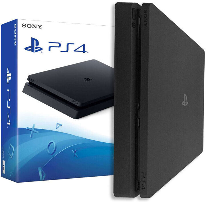 USED Sony PlayStation 4 Slim PS4 1TB Game Console - Black