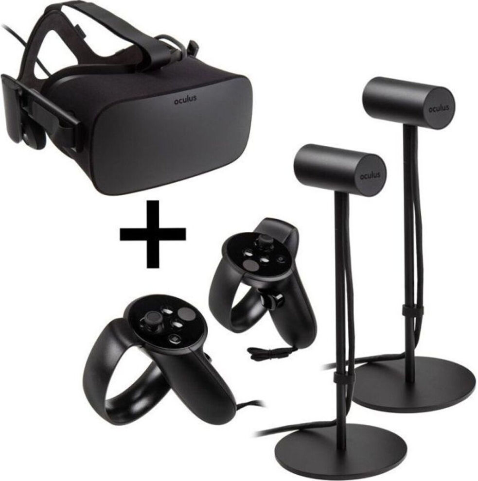 Meta (Oculus) USED Oculus Rift CV1 Touch VR Virtual Reality Headset With  Controllers PC