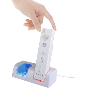 Unbranded Dual Charging Station Dock for Nintendo Wii - White Unbranded Dual Charging Station Dock for Nintendo Wii - White