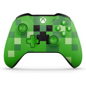 Xbox One Wireless Controller – Minecraft Creeper Limited Edition with textured g Xbox One Wireless Controller – Minecraft Creeper Limited Edition with textured g