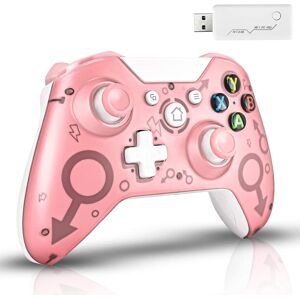 Unbranded (Pink) Xbox One Wireless Controller Compatible PC/Xbox Series X/PS3 Unbranded (Pink) Xbox One Wireless Controller Compatible PC/Xbox Series X/PS3
