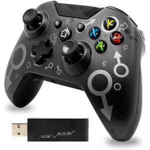 Unbranded (Black) Xbox One Wireless Controller Compatible PC/Xbox Series X/PS3 Unbranded (Black) Xbox One Wireless Controller Compatible PC/Xbox Series X/PS3