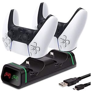 I-STAR PS5 Charging Dock Dual Controller Charger, Playstation 5 Dual Sense Charging Sta I-STAR PS5 Charging Dock Dual Controller Charger, Playstation 5 Dual Sense Charging Sta