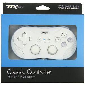 Nintendo (White) WiiU TTX Classic Controller Nintendo (White) WiiU TTX Classic Controller