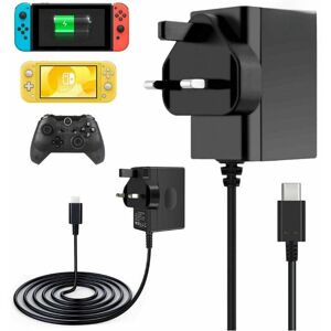 Vchdush Charger For Nintendo Switch/Lite Pro Adapter USB Type C Power Supply Vchdush Charger For Nintendo Switch/Lite Pro Adapter USB Type C Power Supply