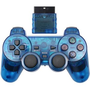 Maxpower (Blue) Wireless Vibrating Gamepad for Sony ps2 Gaming Controller for Playstation Maxpower (Blue) Wireless Vibrating Gamepad for Sony ps2 Gaming Controller for Playstation