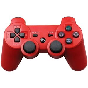 Maxpower (Red) Gamepad For P3 Wireless Bluetooth Controller For P3 Dual shock game Joysti Maxpower (Red) Gamepad For P3 Wireless Bluetooth Controller For P3 Dual shock game Joysti