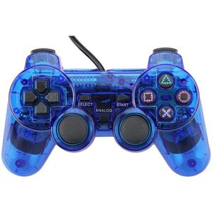 Maxpower (Blue) Wired Gamepad For Sony PS2 Controller For Sony PS2/PSX Joystick For Sony Maxpower (Blue) Wired Gamepad For Sony PS2 Controller For Sony PS2/PSX Joystick For Sony