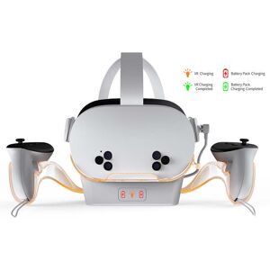 Unbranded VR Docking Charger with Light Charging Dock for Meta Quest 3S Quest2 Quest3 Univ Unbranded VR Docking Charger with Light Charging Dock for Meta Quest 3S Quest2 Quest3 Univ