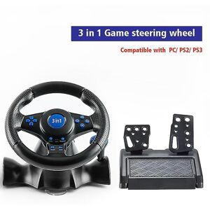 Unbranded (Black three-in-one) For Switch/xbox One/360/ps4/ps2/ps3/pc Racing Game Seven-in Unbranded (Black three-in-one) For Switch/xbox One/360/ps4/ps2/ps3/pc Racing Game Seven-in