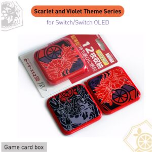 Maxpower (D) For Nintendo Switch OLED Hard Game Card Case Storage Box for Nintendo Switch Maxpower (D) For Nintendo Switch OLED Hard Game Card Case Storage Box for Nintendo Switch