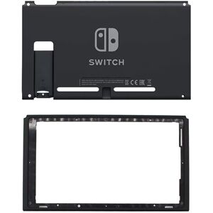 Maxpower (C) Black Rear Back Cover Replacement Housing Shell Case Bottom for Nintendo Swi Maxpower (C) Black Rear Back Cover Replacement Housing Shell Case Bottom for Nintendo Swi