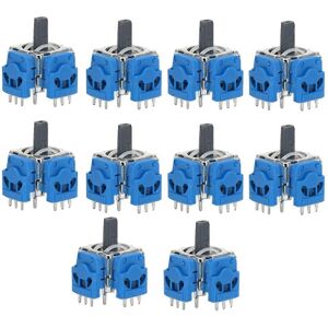 Unbranded 10PCS Hall Joystick for Game Console Electromagnetic Joystick Anti-Drift 3D Joys Unbranded 10PCS Hall Joystick for Game Console Electromagnetic Joystick Anti-Drift 3D Joys